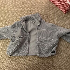 BDG Gray Urban Outfitters Fleece Jacket